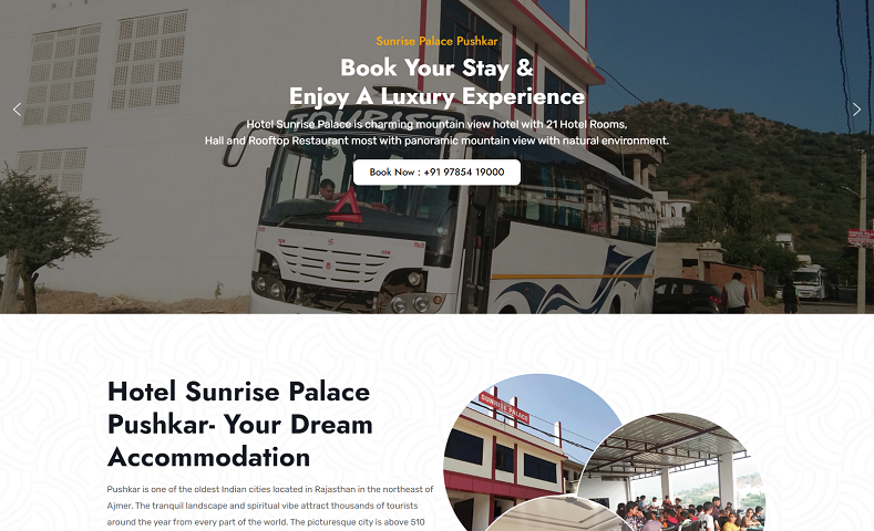 Hotel Sunrise Palace Pushkar