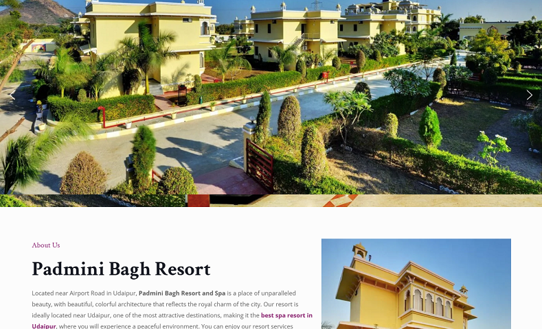 Best Spa Resort in Udaipur
